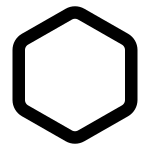 Hexagon SVG Icon